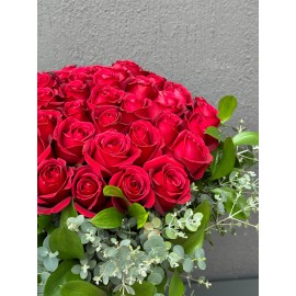 KALİPSO VAZODA 61 KIRMIZI GÜL